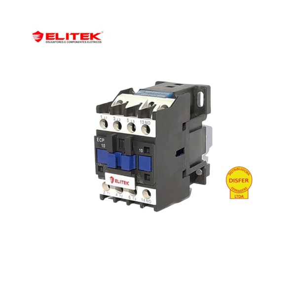 Contator NC1 ECP-1810 18A 3P+1NA 220V - Elitek
