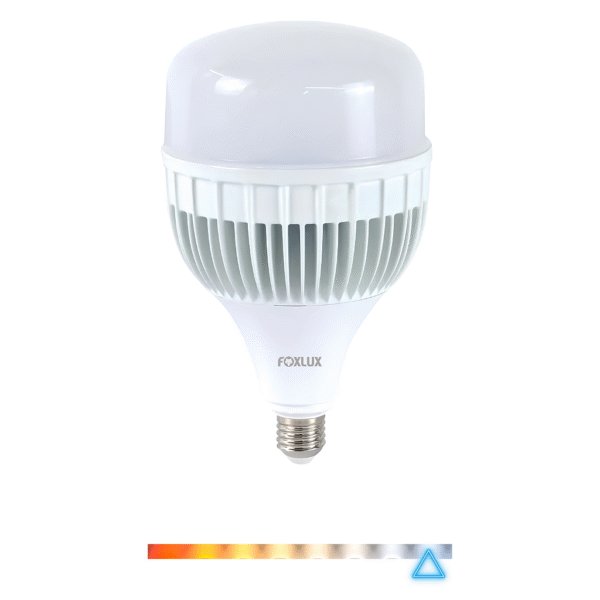 Lâmpada LED Alta Potência Bulbo T150 100W 6500K 8000lm Bivolt E-27 - Foxlux