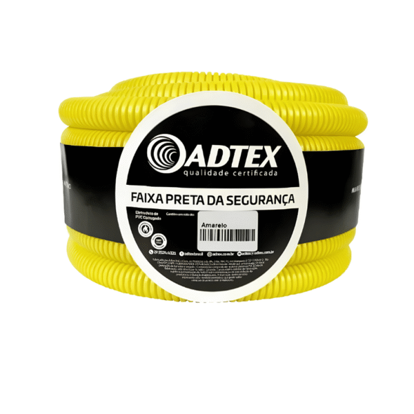 Conduíte Flexível PVC Amarelo C 3/4" com 15m – Adtex
