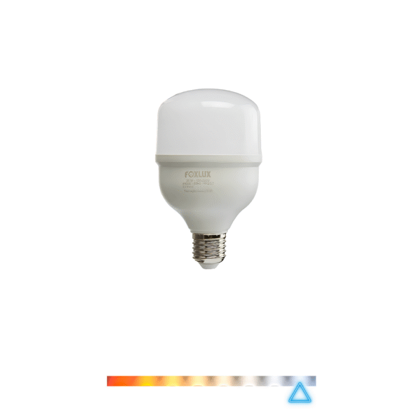 Lâmpada LED Alta Potência Bulbo 20W 6500K 1600lm Bivolt E-27 - Foxlux