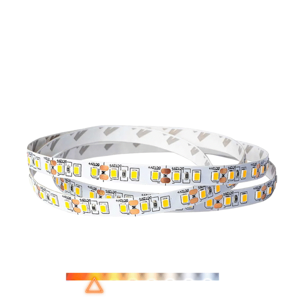 Fita LED Super Brilho 12w/m 1100lm/m 3000K 120 Leds/m 12V (Cada Metro) - Gaya