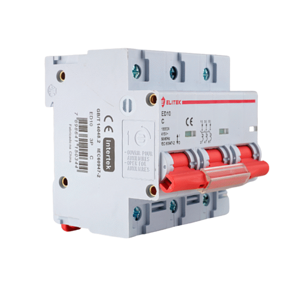 Disjuntor Tripolar DIN 100A - Elitek