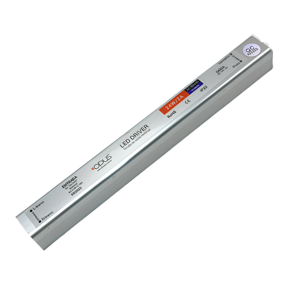 Fonte de Alimentação Slim 12V 2A 24W – Opus