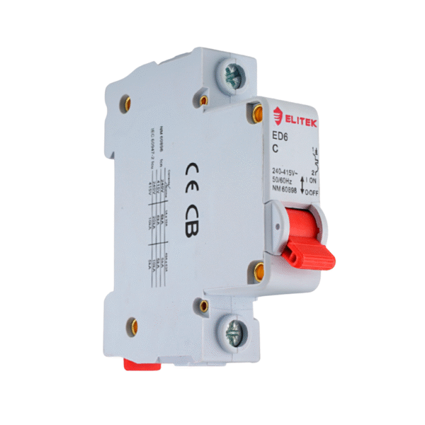 Disjuntor Unipolar DIN 10A - Elitek