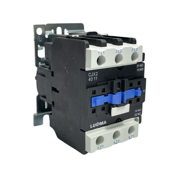 Contator NC1 Tripolar + 1NA + 1NF CJX2-4011 40A 24Vac  - Lukma