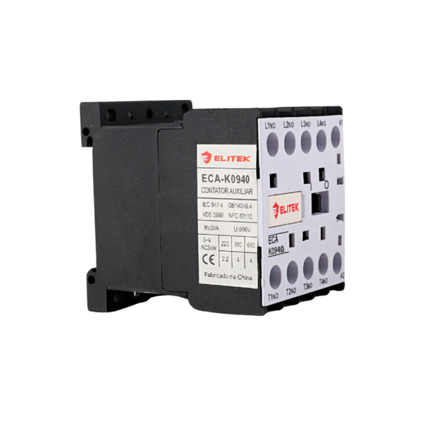 Contator Auxiliar Mini 09A 0940 4NA 220V - Elitek