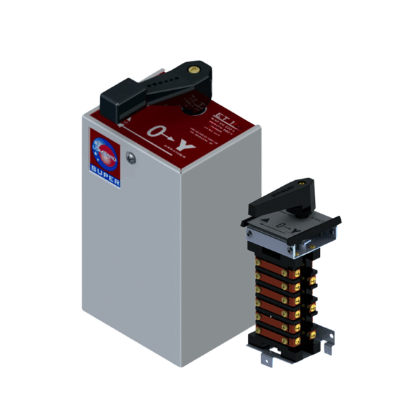 Chave Elétrica Lombard Trifásica Estrela Triângulo Modelo 162 220/380V 20/30HP 60A