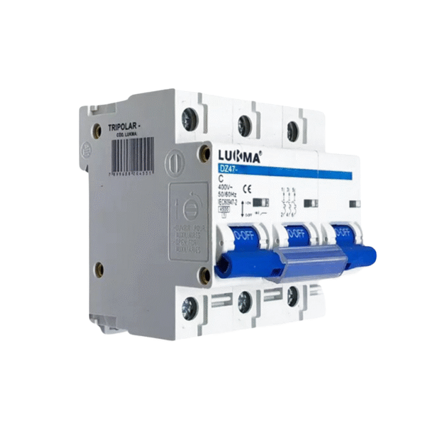 Disjuntor Tripolar DIN 80A - Lukma
