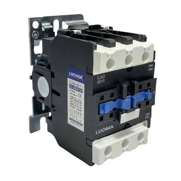 Contator NC1 Tripolar + 1NA + 1NF CJX2-5011 50A 24Vac  - Lukma