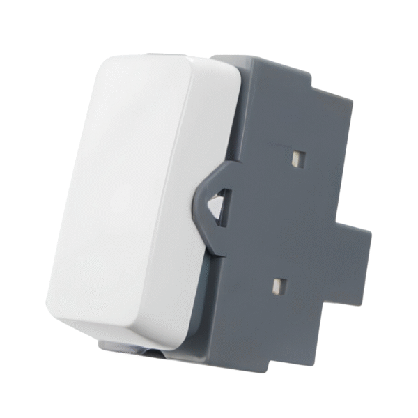 Módulo Interruptor Intermediário B3 10A 250V Linha B3 Branco - Margirius
