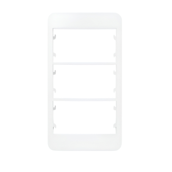 Placa para Condulete 3/4 3 Postos Branca – Linha Sleek - MarGirius