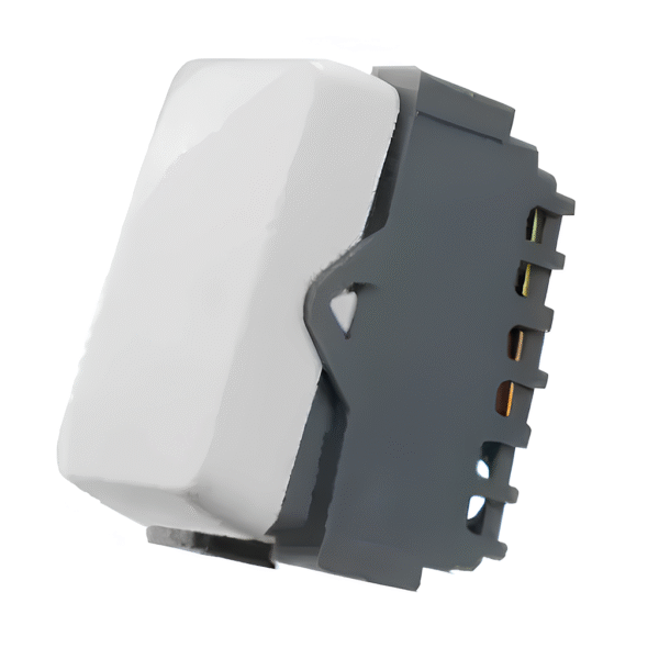 Módulo Interruptor Simples Linha B3 Branco - Margirius