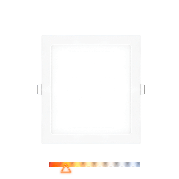 Painel LED de Embutir Quadrado 18W 3000K 1440lm - Opus OPS 32511