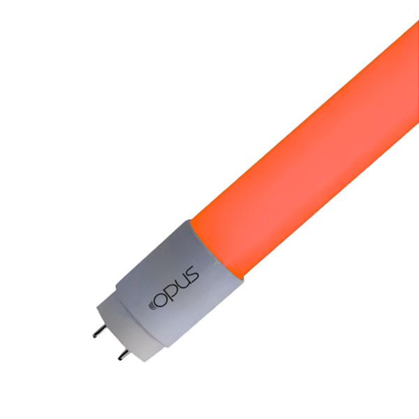 Lâmpada Tubular LED 9W Vermelho G13 Bivolt – Opus
