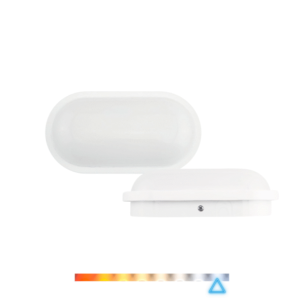 Luminária Oval Tartaruga 15W 6500K 1300lm - Opus