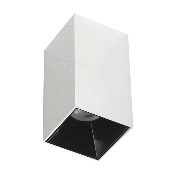 Luminária High End GU10 Quadrada - Bronzearte