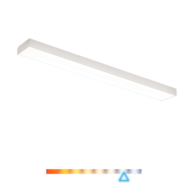 Luminária LED Retangular de Sobrepor Borda Fina 48W 6000K 4800lm  – Opus