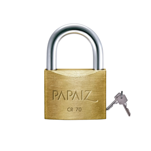 Cadeado Latão CR70 - Papaiz