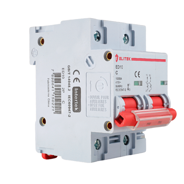 Disjuntor Bipolar DIN 80A - Elitek