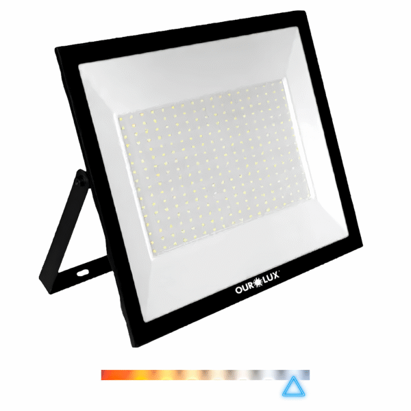 Refletor Projetor SuperLED 200W 6500K 16000lm IP65 Bivolt - Ourolux
