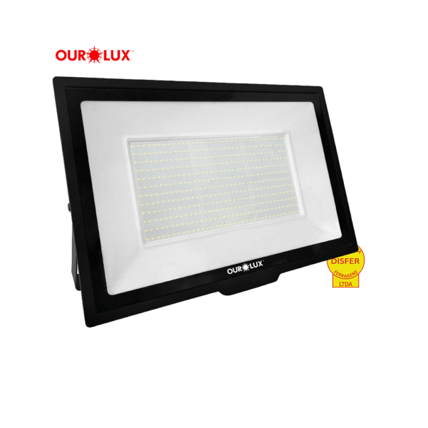 Refletor Projetor SuperLED 500W 6500K 40000lm IP65 Bivolt - Ourolux