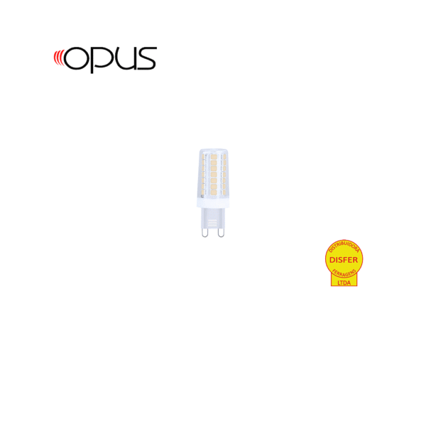 Lâmpada G9 Halopin LED 3,5W 6000K 350lm 127V - Opus