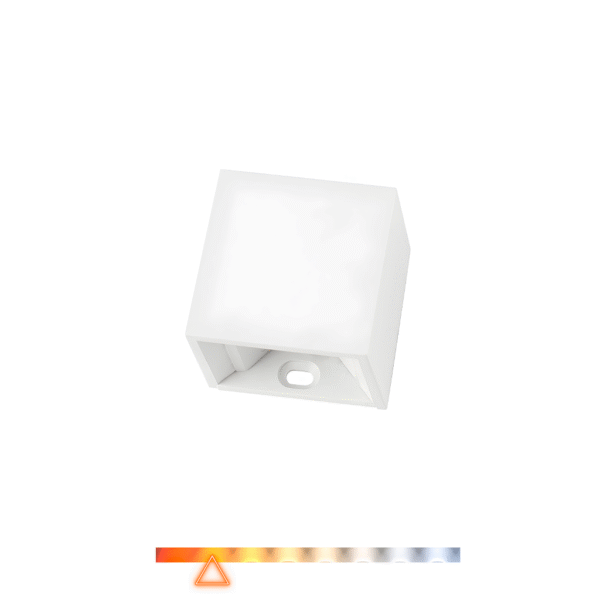 Arandela LED 2 Fachos Ajustáveis 2W 3000K 136lm Bivolt – Embu LED