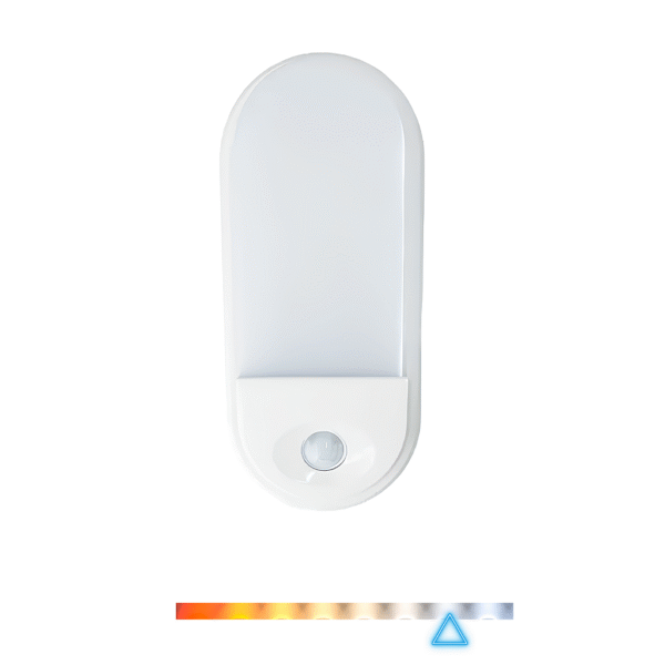 Arandela Tartaruga com Sensor de Presença 15W 6000K 1350lm Bivolt- Embuled