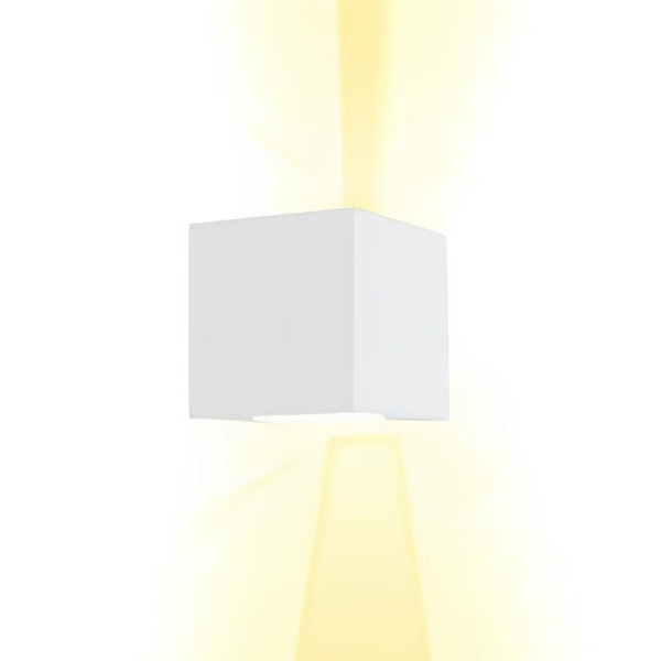 Arandela Avenca 2 Vidros Quadrada 5103 TX – Usina Design