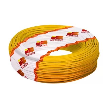Cabo Flexível 6,00mm Amarelo - Ibérica