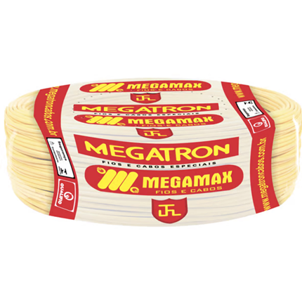 Cabo Flexível 6,00mm Amarelo - Megatron