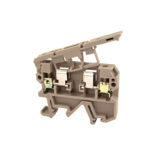 Borne SAK com Porta Fusível 4,00 mm – Bege – Lukma