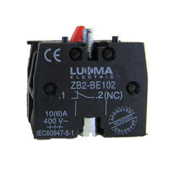 Bloco de Contato para Botão 1NF – Lukma