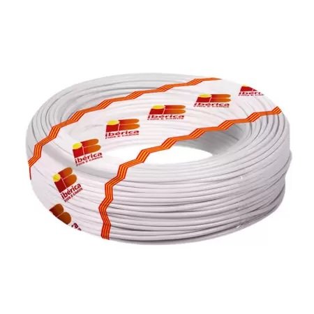 Cabo Flexível 6,00mm Branco - Ibérica