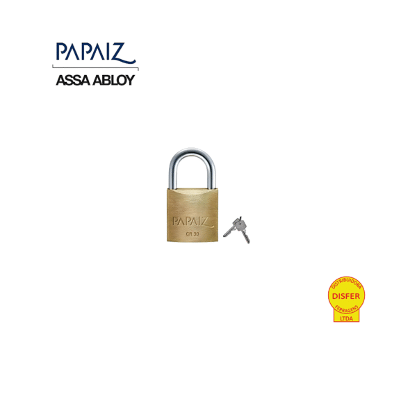 Cadeado Latão CR30 - Papaiz