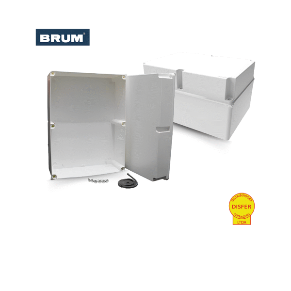 Caixa de Montagem Plástica de Sobrepor BRBO 10 40x30x17cm - Brum