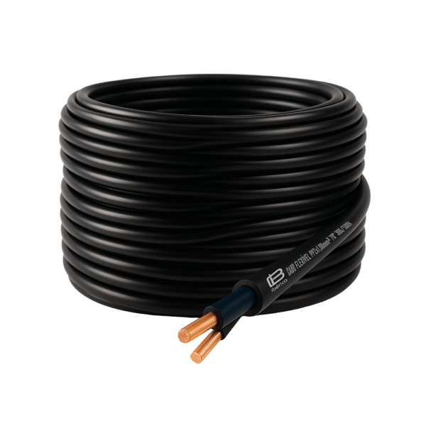 Cabo Flexível PP 2x1,00mm² - Rolo com 100 Metros - Ibérica