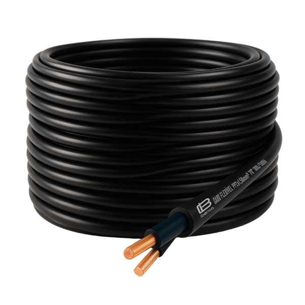 Cabo Flexível PP 2x1,50mm² - Rolo com 100 Metros - Ibérica