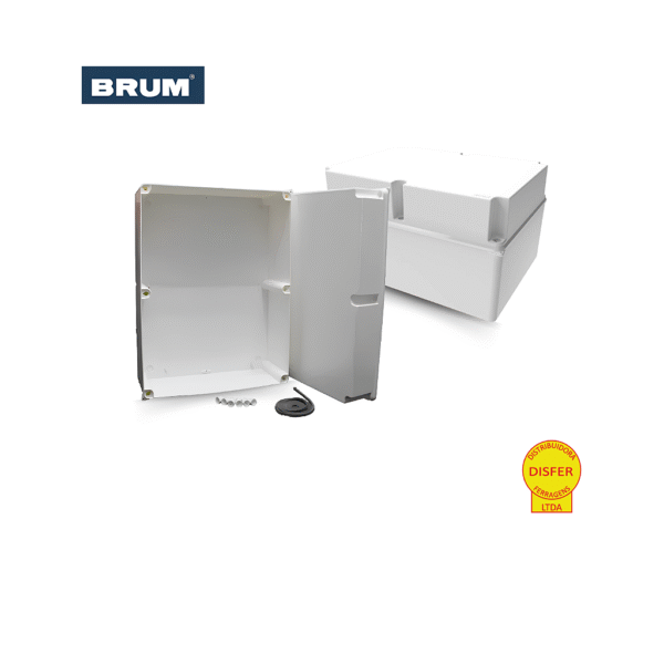 Caixa de Montagem Plástica de Sobrepor BRBO 8 30x22x17cm - Brum