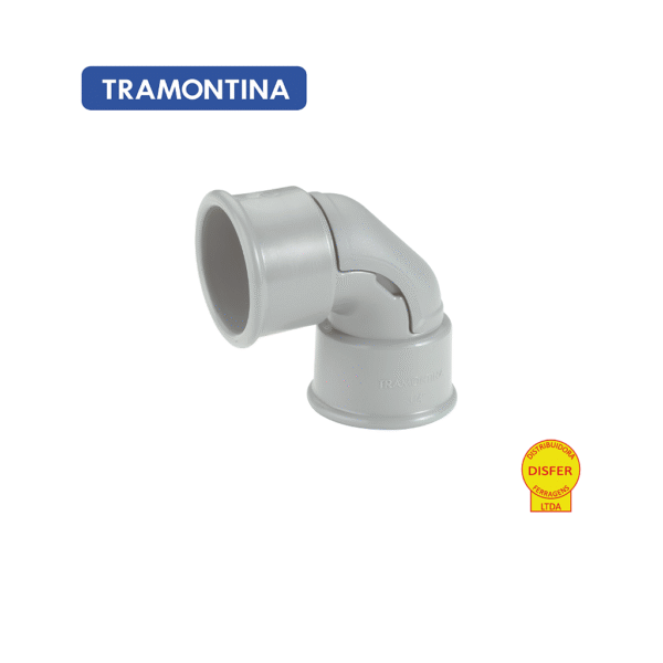 Cotovelo 90° para Condulete de PVC 3/4" - Tramontina
