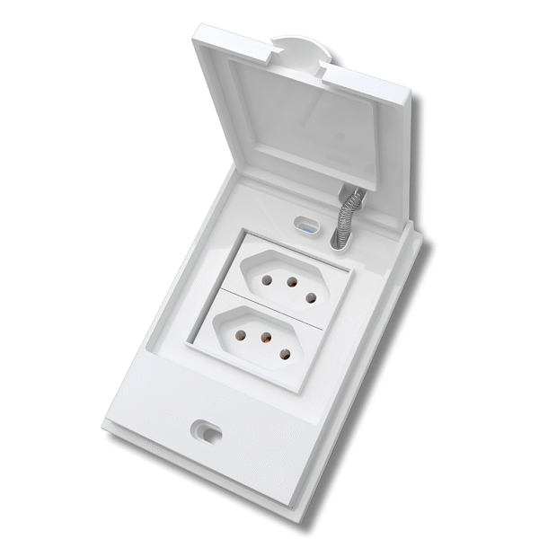 Placa para 2 Módulos BL'aqua IP54 - Blux