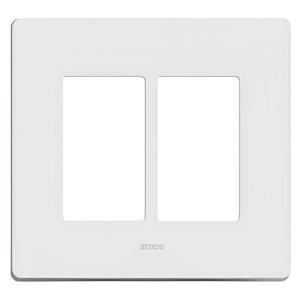 Placa 4x4 3+3 Postos Juntos com Suporte - Linha Simon 20/19