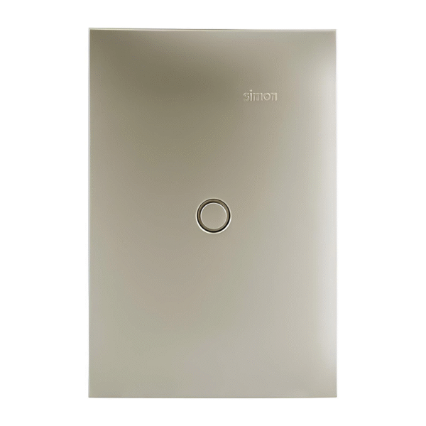 Placa 4x2 Cega Champagne - Linha Simon 35/30