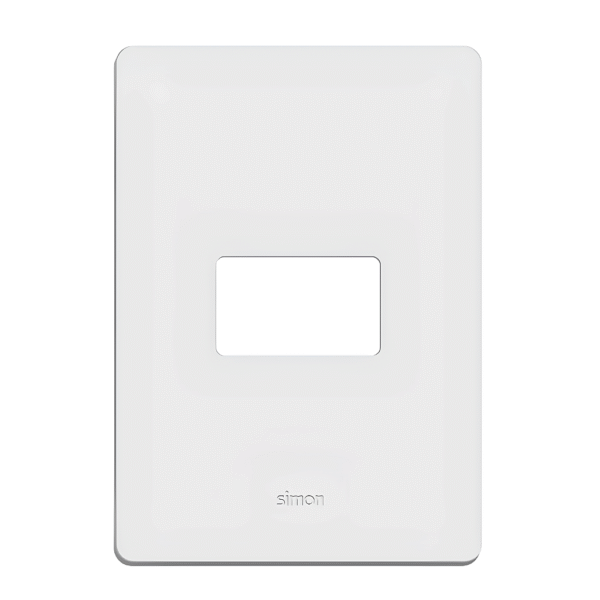 Placa 4x2 1P Horizontal com Suporte - Linha Simon 20/19