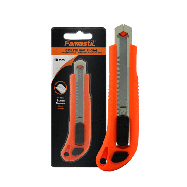 Estilete Profissional 18mm - Famastil