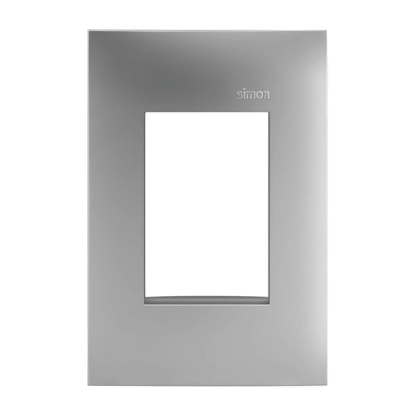 Placa 4x2 3 Postos Alumínio - Linha Simon 35/30