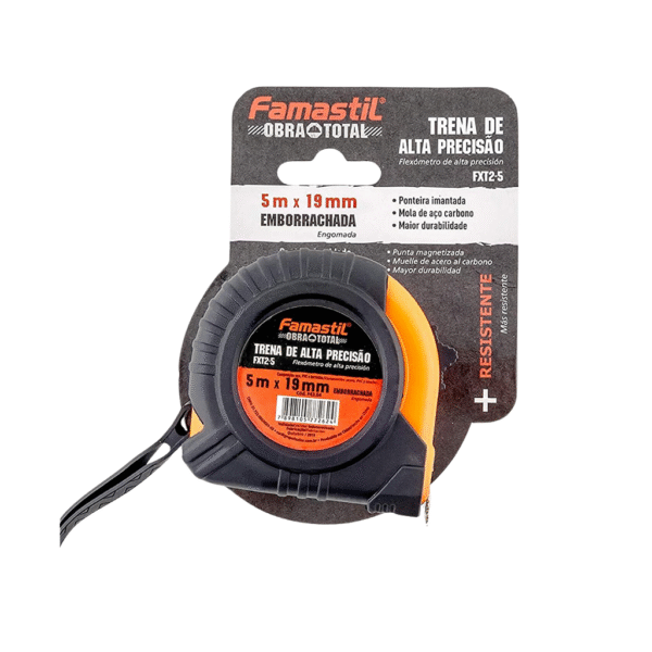 Trena Emborrachada de Alta Precisão 5mx19mm - Famastil