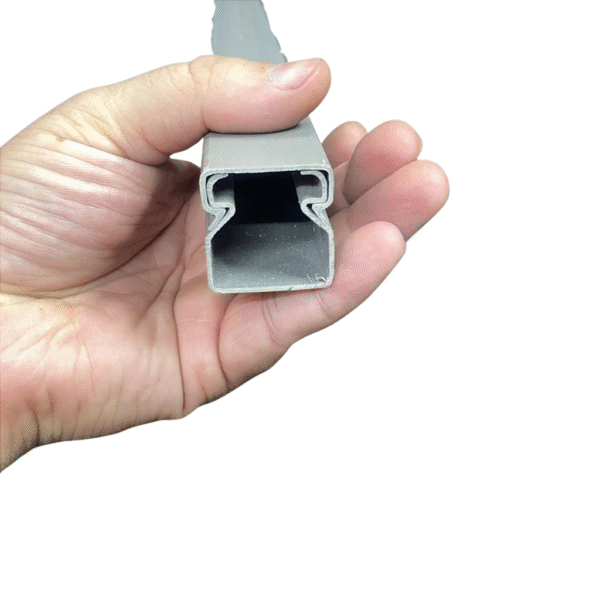 Canaleta Lisa Cinza 30x30mm 2 Metros – Dutoplast