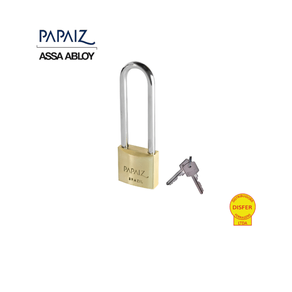Cadeado Latão Haste Longa CR35/50 - Papaiz