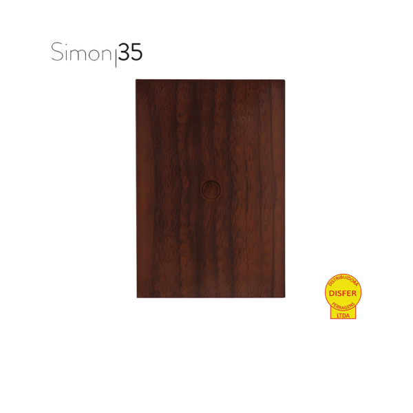 Placa 4x2 Cega Tabaco - Linha Simon 35/30